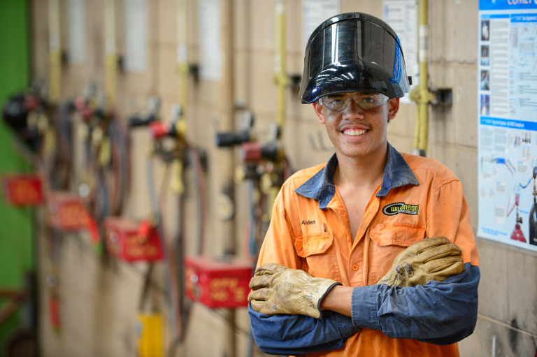 CDU trades student