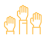 icon hands