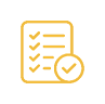 An icon checklist