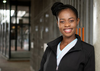 CDU student smiling