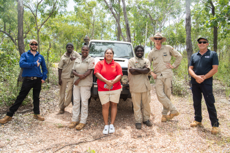 First Nations rangers will learn to combine traditional knowledge with conservation management to care for their land.