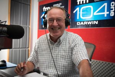Daryl Manzie is celebrating 12 years as a volunteer presenter with Territory FM