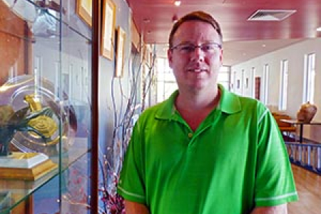 Mike Keating … looking forward to teaching and tourism.
