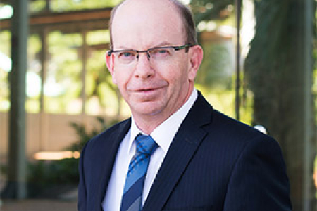 Vice-Chancellor Professor Simon Maddocks ... "opening international doors"