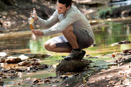 CDU Research Fellow, Dr Clément Duvert, believes greenhouse gas released by rivers is not being calculated accurately