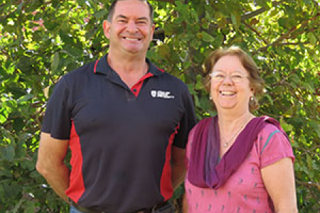 Rob and Sue Tucker … taking their training skills to Nepal.