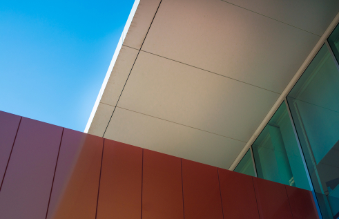 Casuarina campus building Orange 12 roof