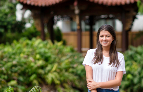 CDU student portrait outdoor