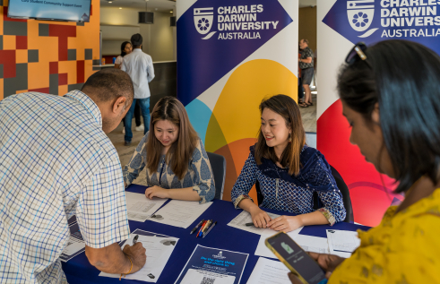 CDU supporting students
