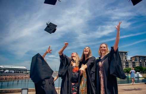 Charles Darwin University (CDU) will hold graduation ceremonies at the Darwin Convention Centre today where more than 1,000 CDU students will graduate.
