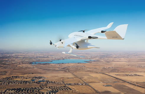 A new research and training centre for drones, The North Australia Centre for Autonomous Systems (NACAS), has been established for the first time in the Territory at Charles Darwin University (CDU). Photo: Wingcopter.com
