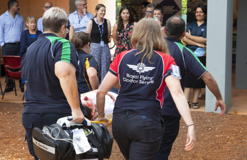 Twelve students will participate in Charles Darwin University’s (CDU) HEA582 Neonatal/Paediatric Retrieval Clinical Residential at the Casuarina campus this week.