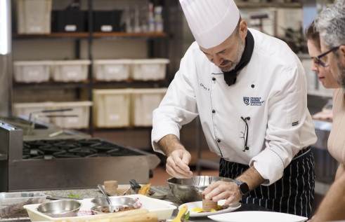 A Charles Darwin University (CDU) Lecturer in Culinary Arts is helping those in the Northern Territory hospitality industry to keep their skills sharp by assisting them to practice infrequently used cooking techniques.