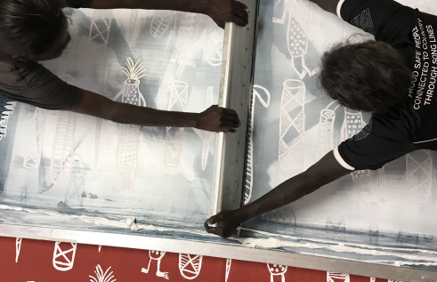 Bawálba, designed in 2018 by Lucy Bulandjan Yarawanga