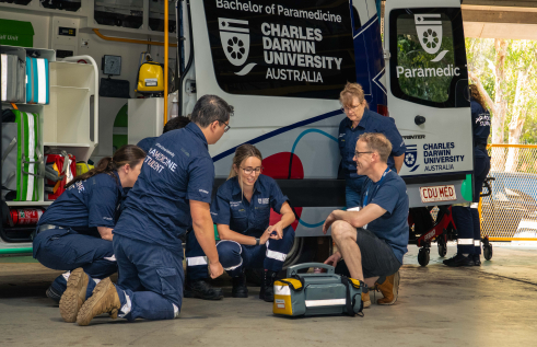 Charles Darwin University’s first cohort of Bachelor of Paramedicine students will be entering the workforce next year.