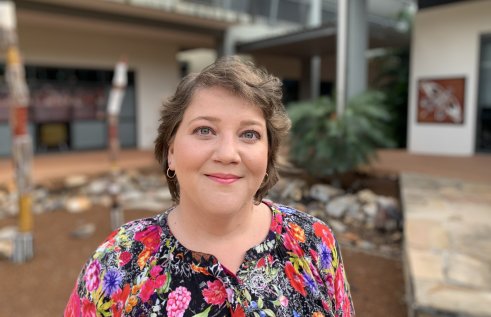 Social work student Josephine on Casuarina campus