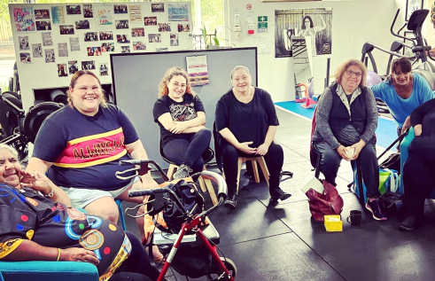 Smiling group of women at a Waminda Shared Medical Appointment
